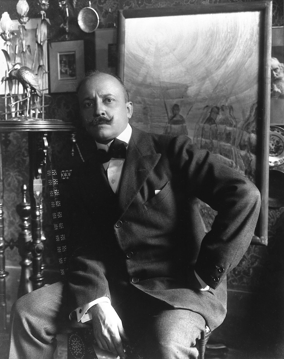 Filippo Tommaso Marinetti író alkotó: Unbekannt Unbekannt