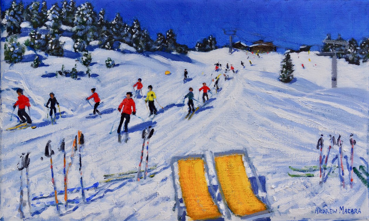 Két nyugágy, Val Gardena, Olaszország, 2108 alkotó: Unbekannt Unbekannt
