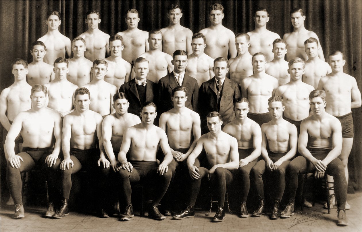 A Michigani Egyetem birkózócsapata, 1929 alkotó: Unbekannt Unbekannt