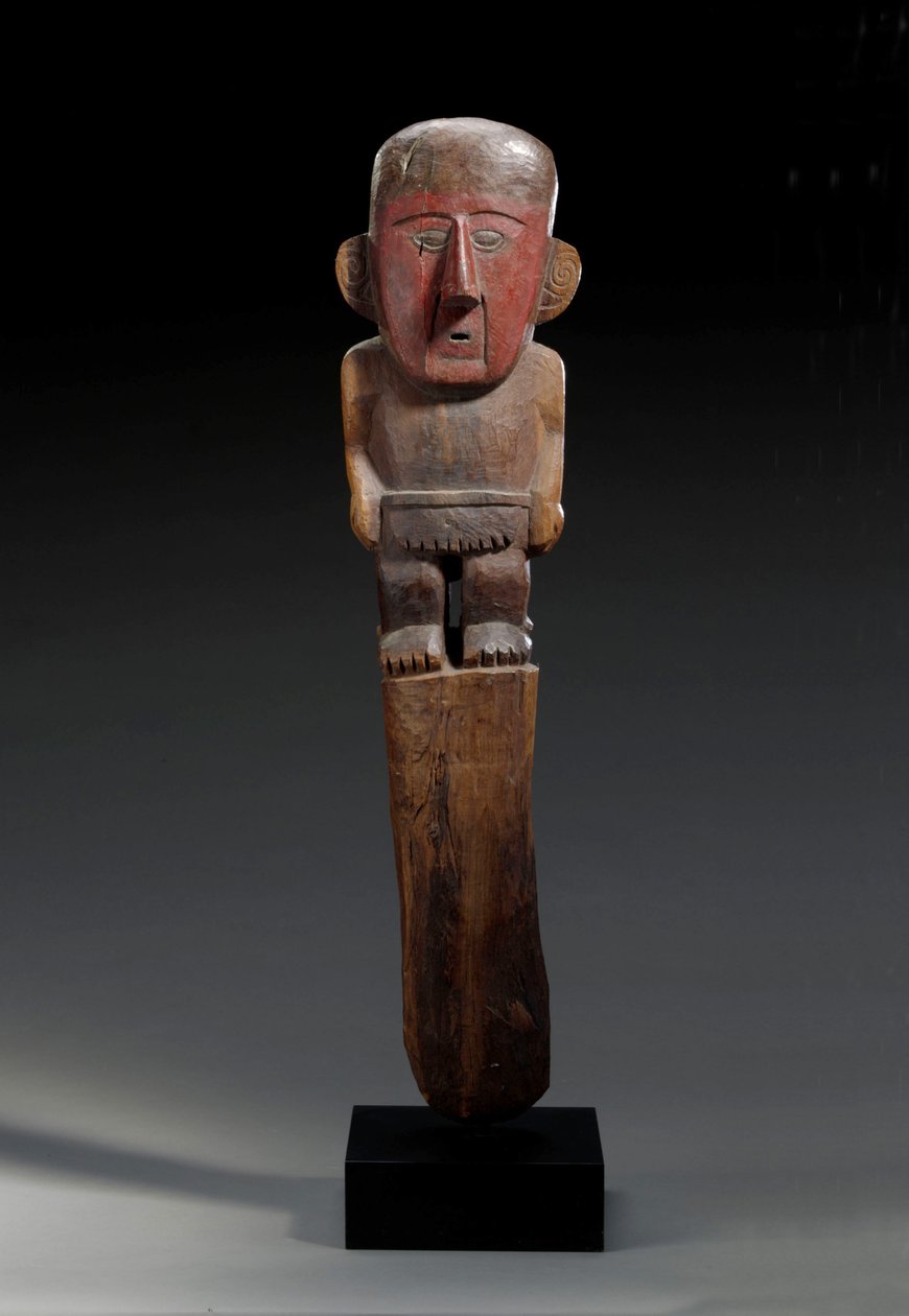 Egy Chimu fa figurális marker, 1100-1400 körül alkotó: Unbekannt