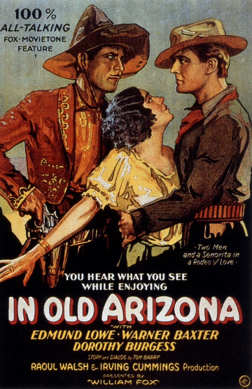 Affiche du film In Old Arizona de the IrvingCummings 1929 alkotó: Unbekannt