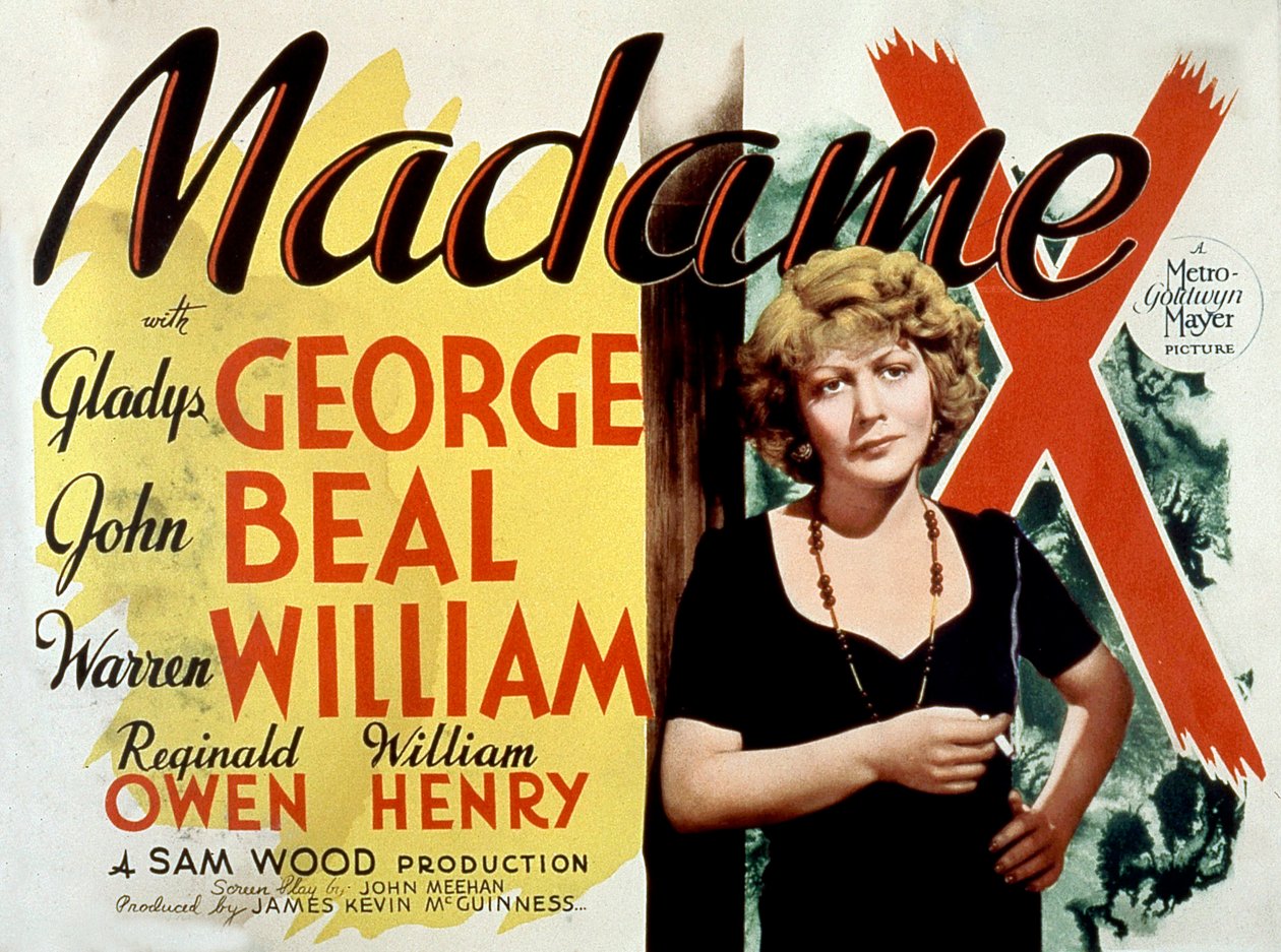 Madame X SamWood 1947-es filmplakát alkotó: Unbekannt