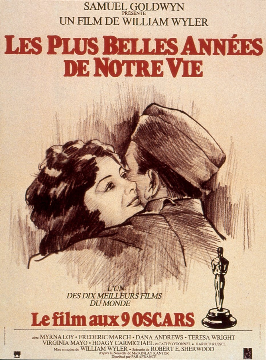 Affiche du film Életünk legjobb évei, William Wyler 1946 alkotó: Unbekannt