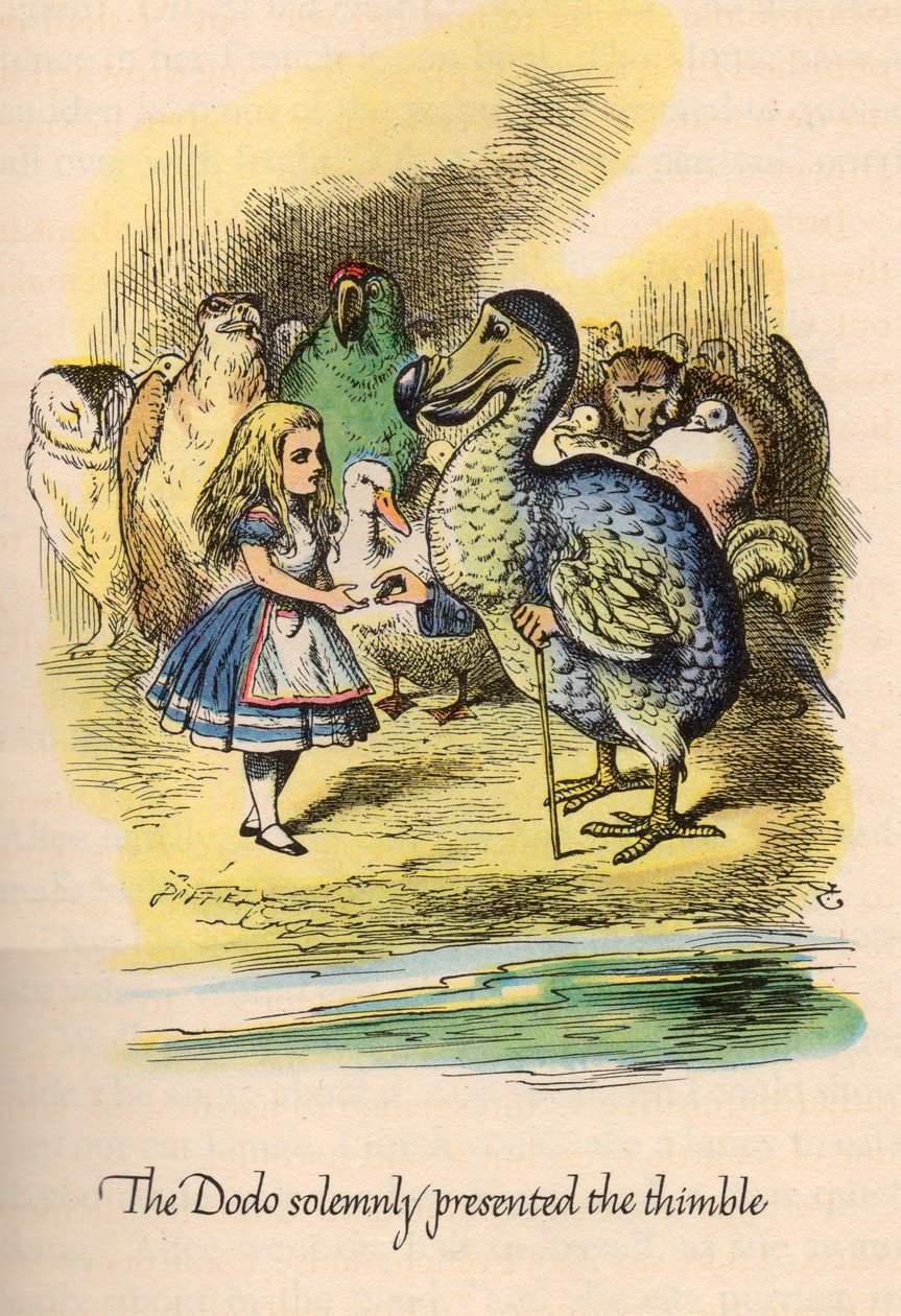 Alice Csodaországban – Lewis Carroll, illusztrálta: John Tenniel alkotó: Unbekannt
