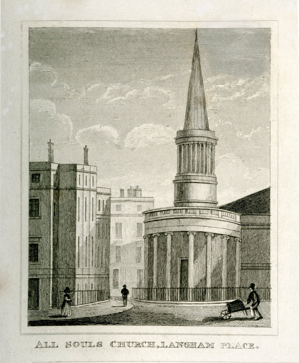 All Souls Church, Langham Place alkotó: Unbekannt