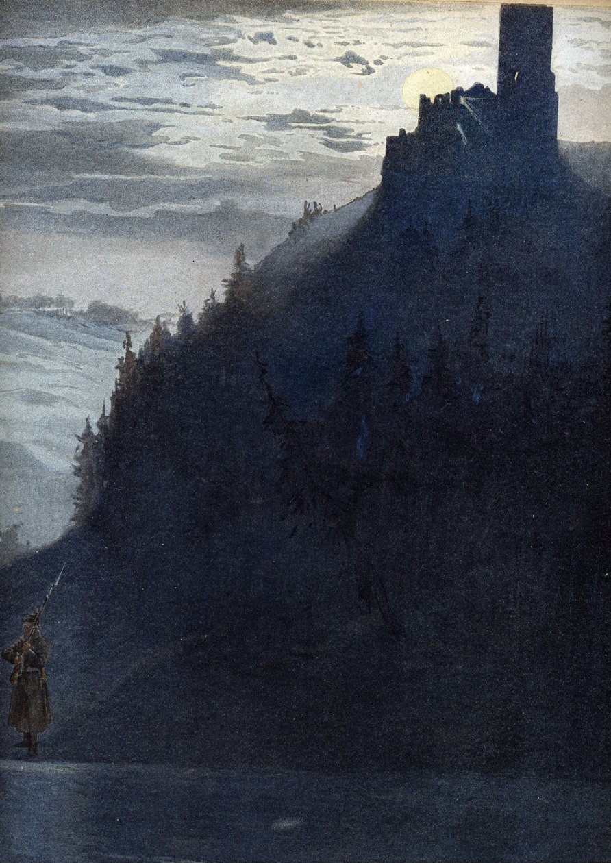 „Deutschlandlied” allegóriája, 1900 körül (illusztráció) alkotó: Unbekannter Künstler