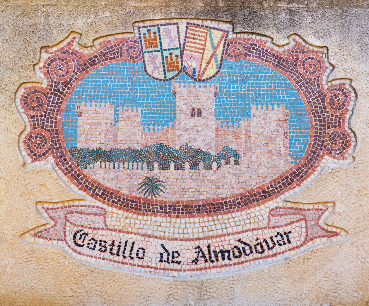 Almodovar del Rio, Cordoba tartomány, Spanyolország. alkotó: Unbekannt