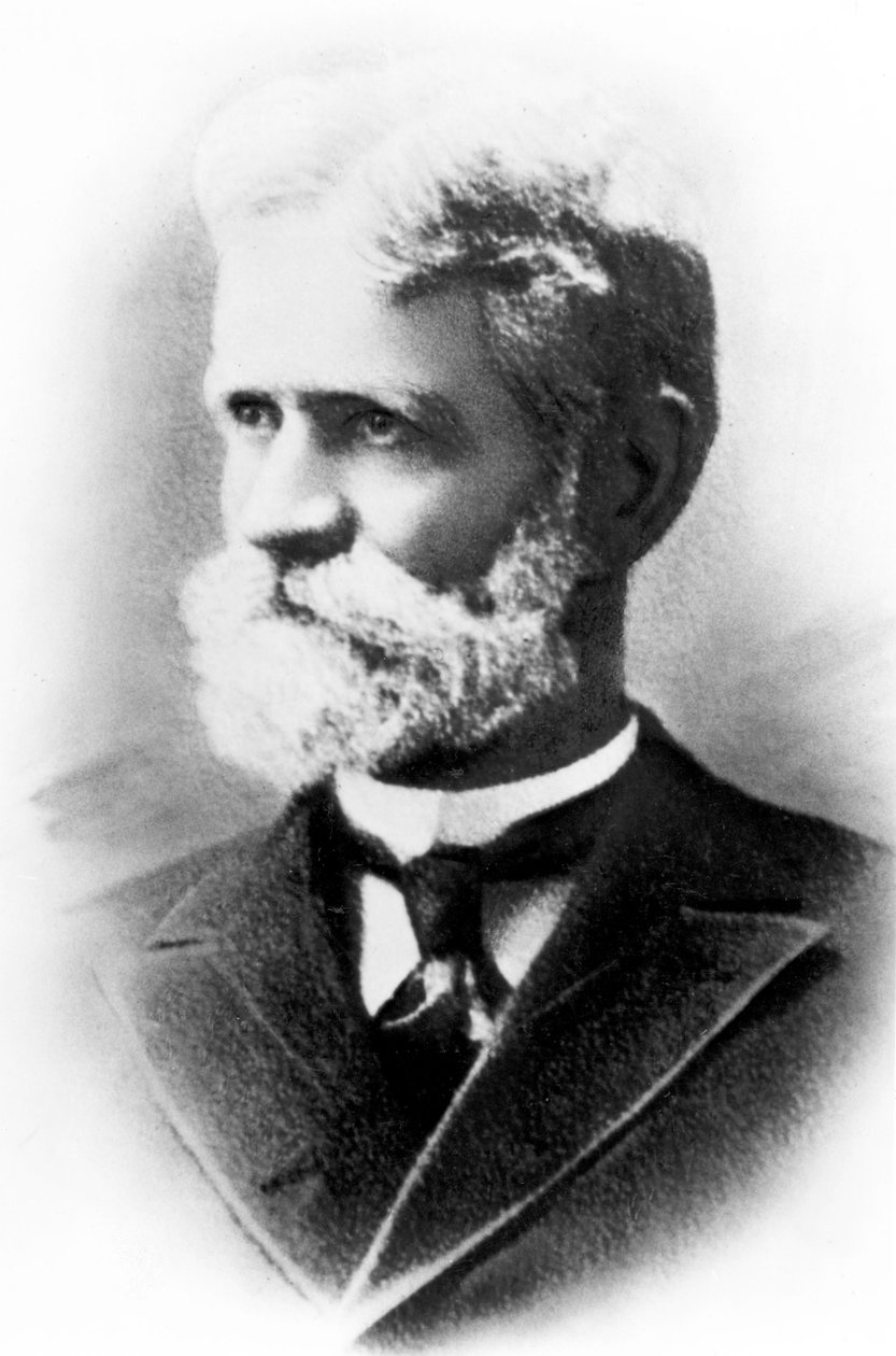 Almon Brown Strowger amerikai távközlési feltaláló, 1885 alkotó: Unbekannt