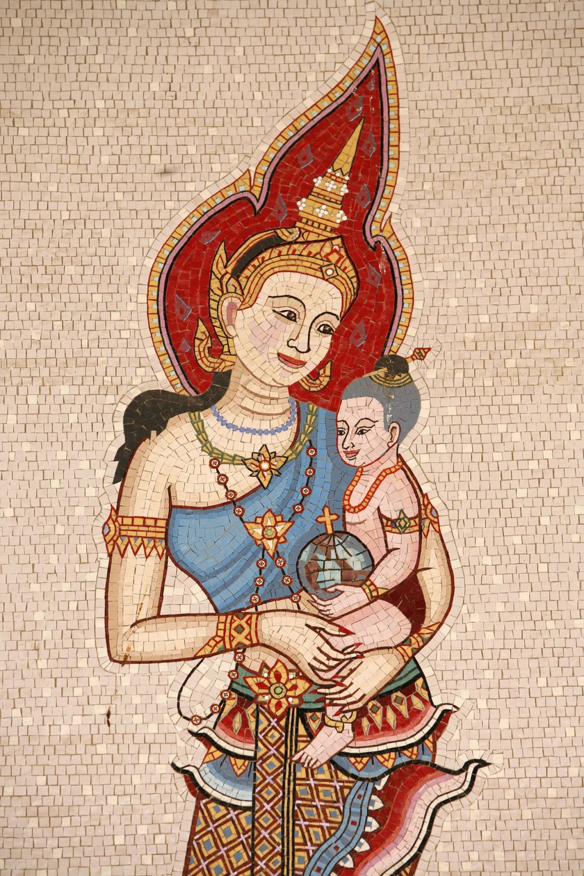 Angyali üdvözlet-bazilika: Thai Virgin, Názáret, Izrael alkotó: Unbekannt