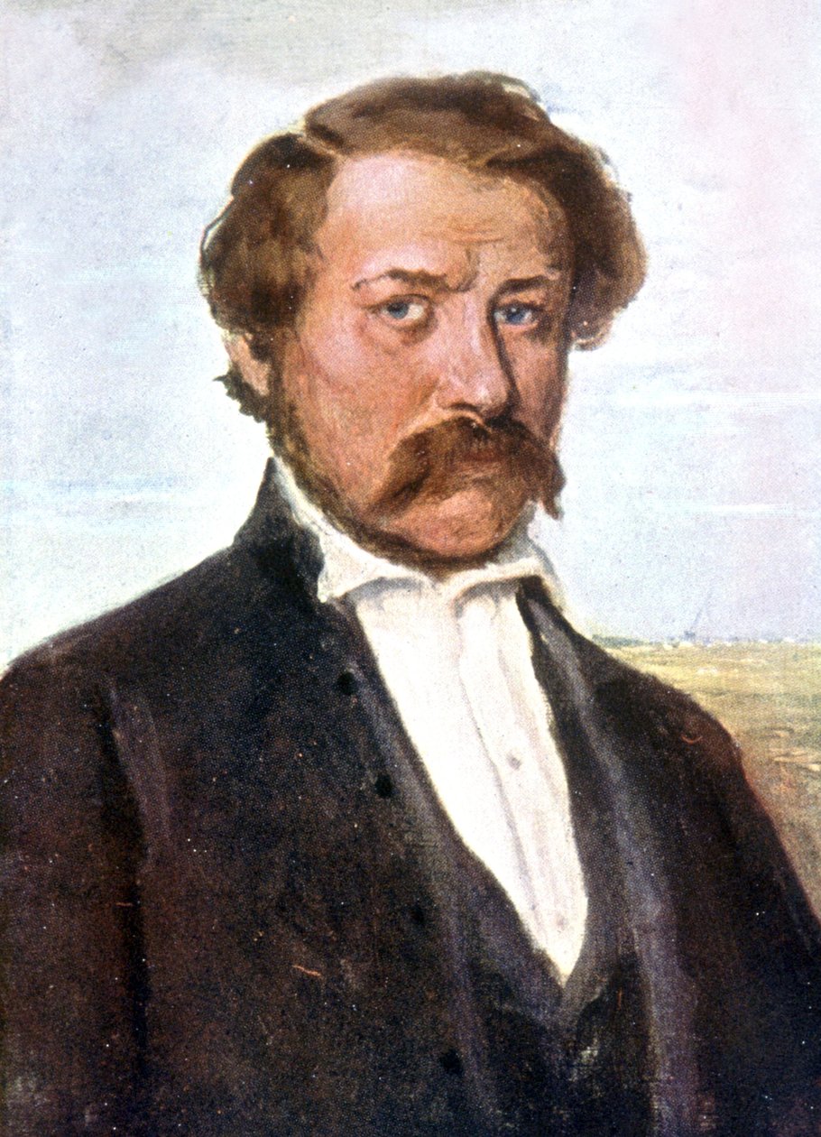 Arany János, 1900 körül (képeslap) alkotó: Unbekannter Künstler