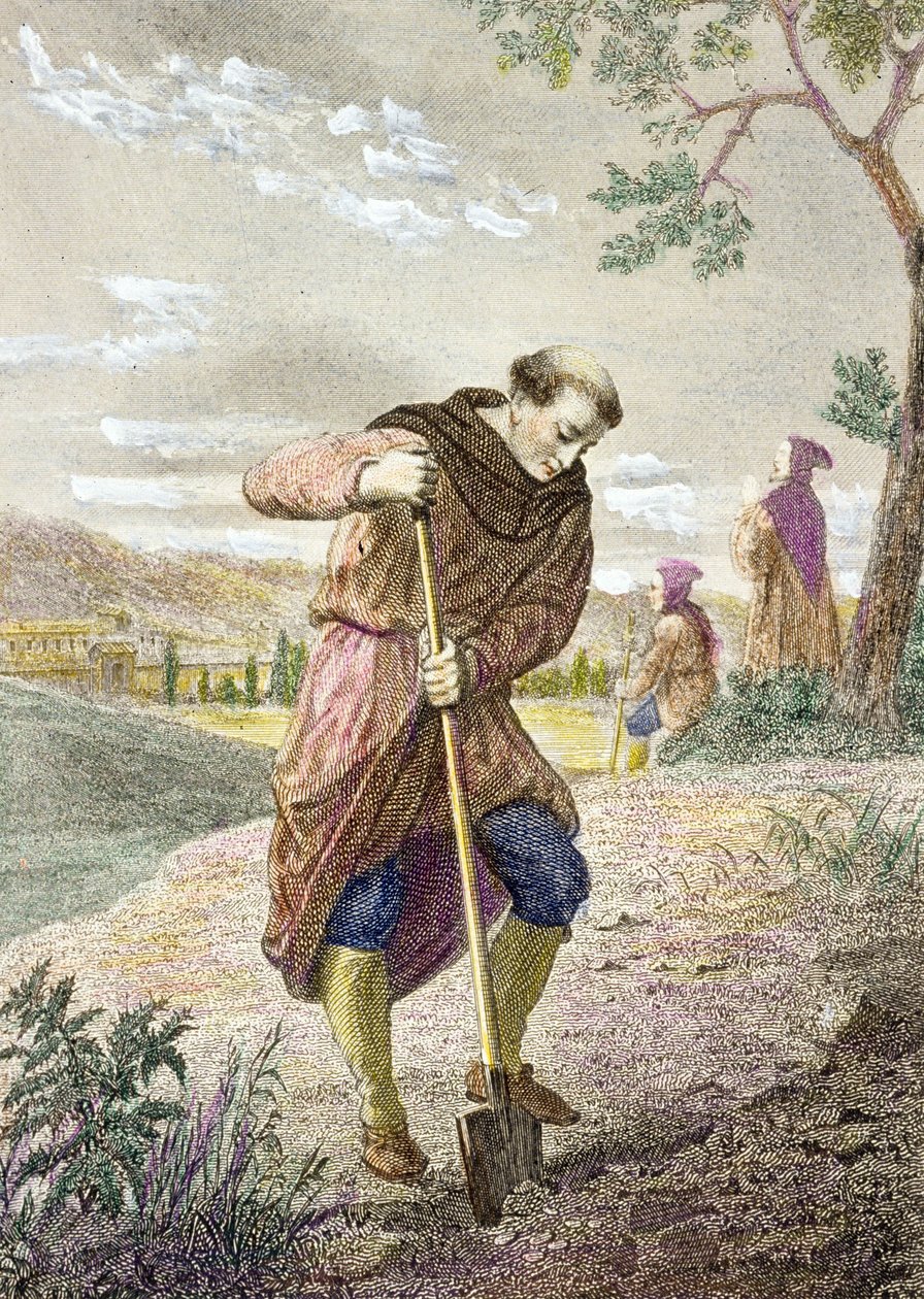 Armand Jean Le Bouthillier de Rance (1626-1700) apát és a trappista ciszterciek alapítója. alkotó: Unbekannter Künstler