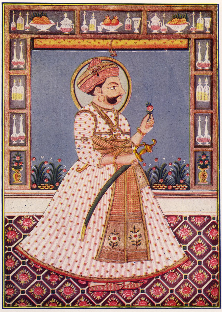 Bahadur Khan I. 1748 - 1758 ; Junagadh ; Gujarat ; India alkotó: Unbekannter Künstler