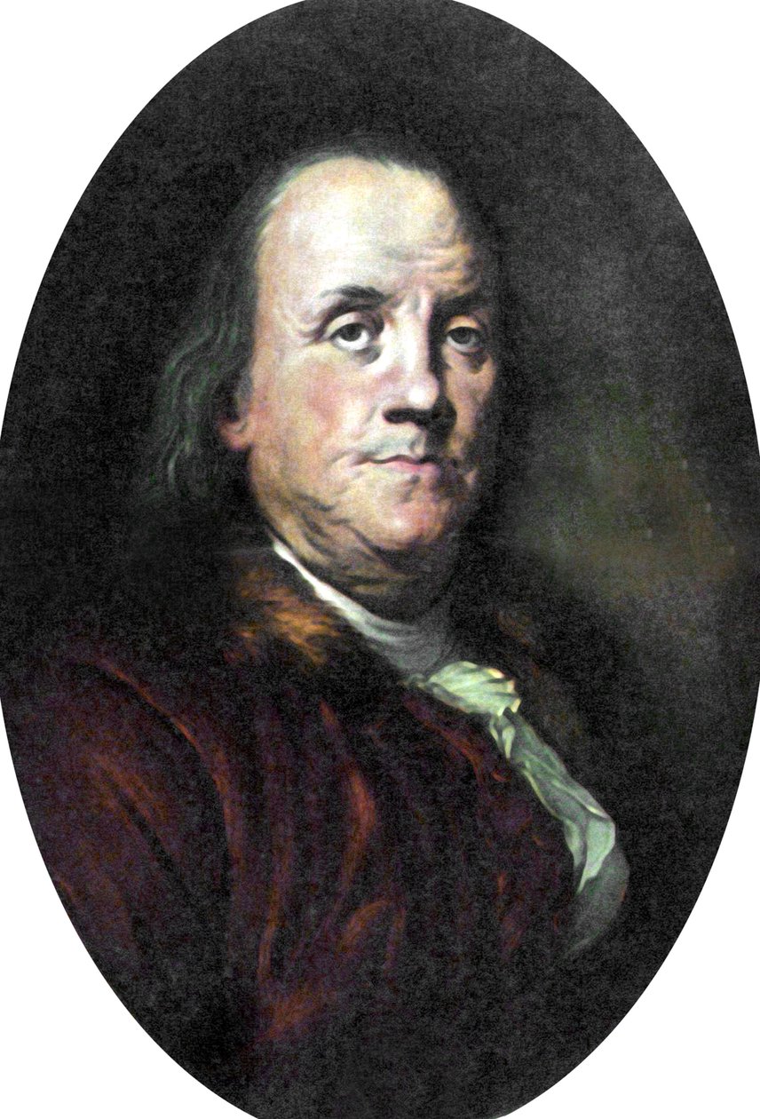 Benjamin Franklin alkotó: Unbekannter Künstler
