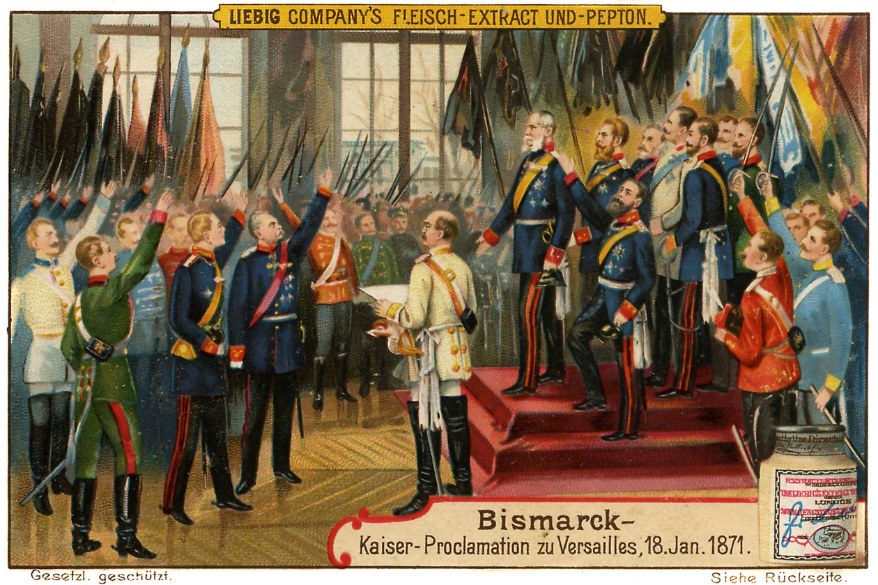 Bismarck Versailles-ban alkotó: Unbekannt