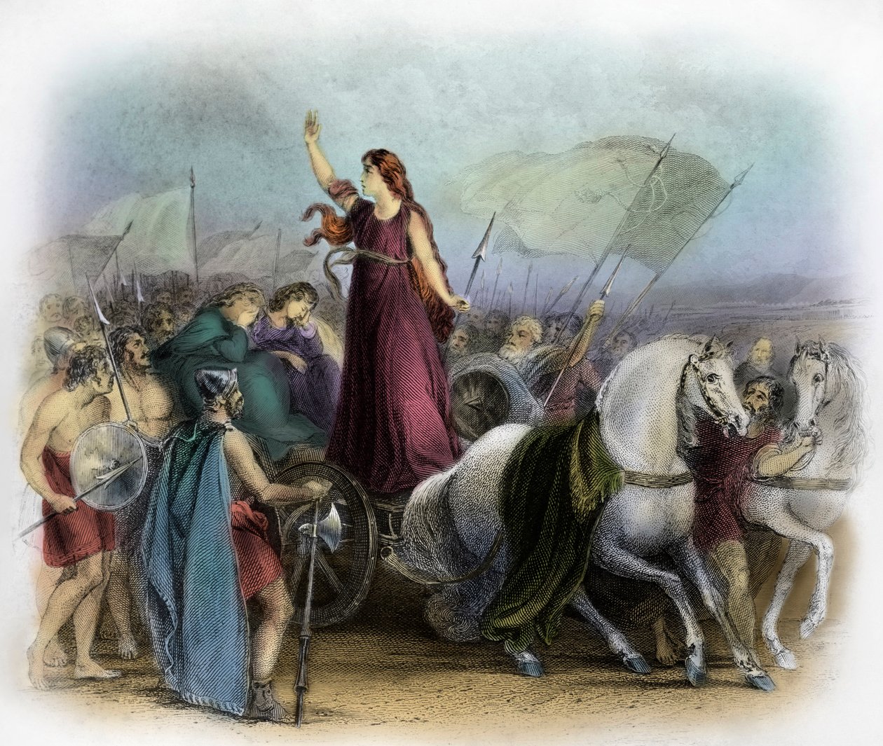 Boudica / Boadicea alkotó: Unbekannter Künstler