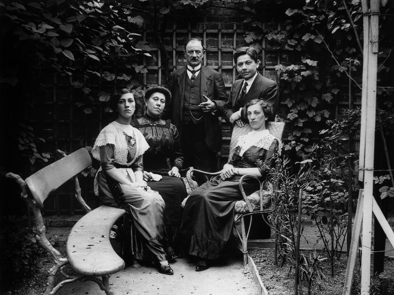 Bourgeois család 1914 előtt alkotó: Unbekannter Künstler