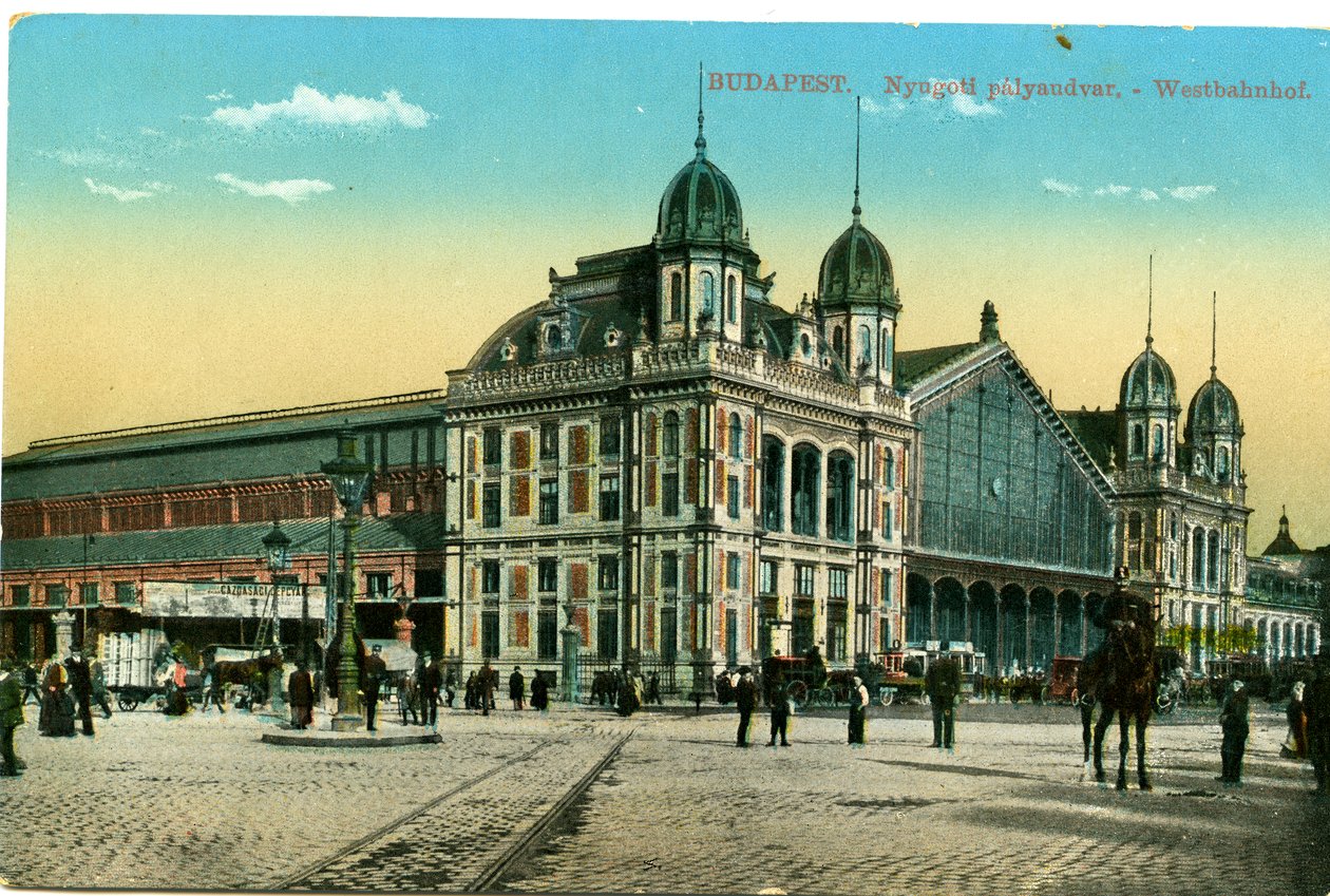 Budapest - West Station (Nyugoti pályaudvar) alkotó: Unbekannter Künstler