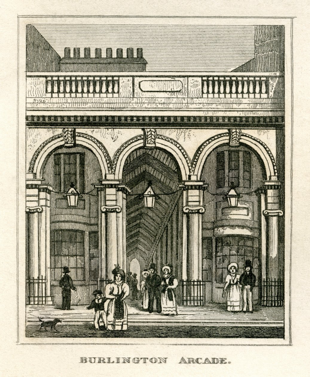 Burlington Arcade alkotó: Unbekannt