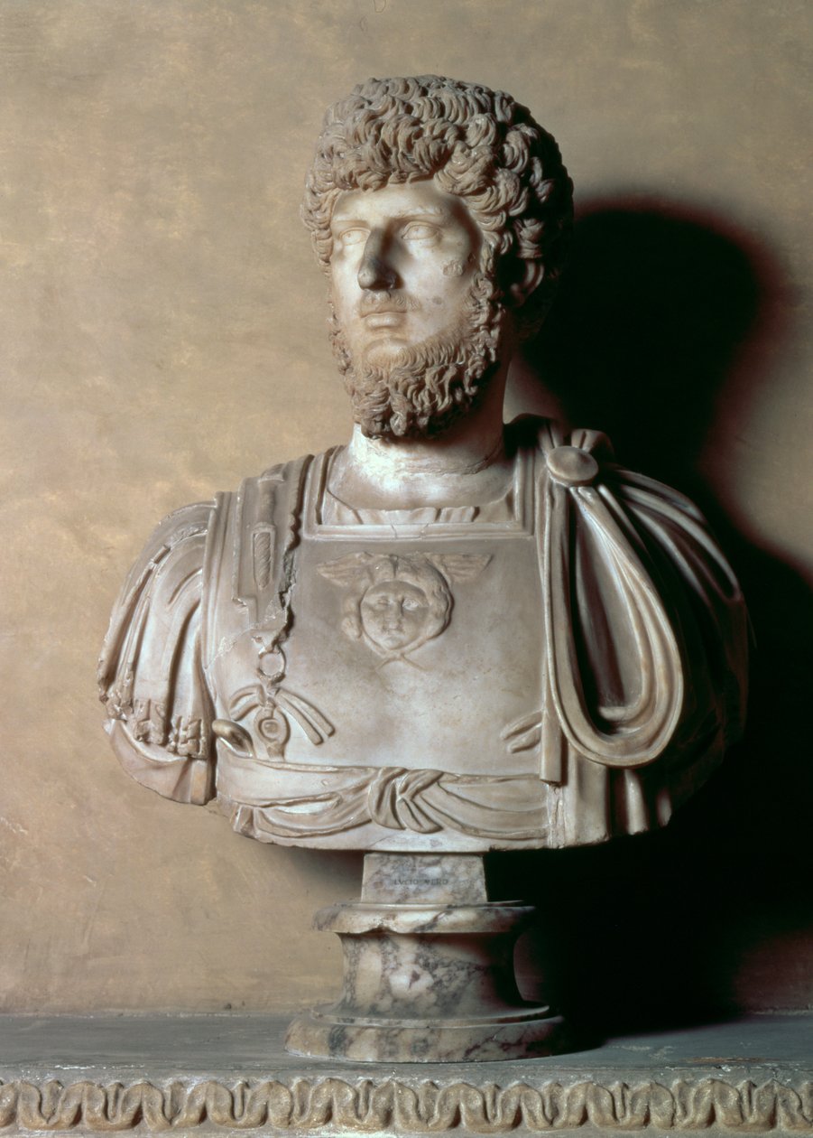 Lucius Aurelius Verus mellszobra, római, 2. század (márvány) alkotó: Unbekannt