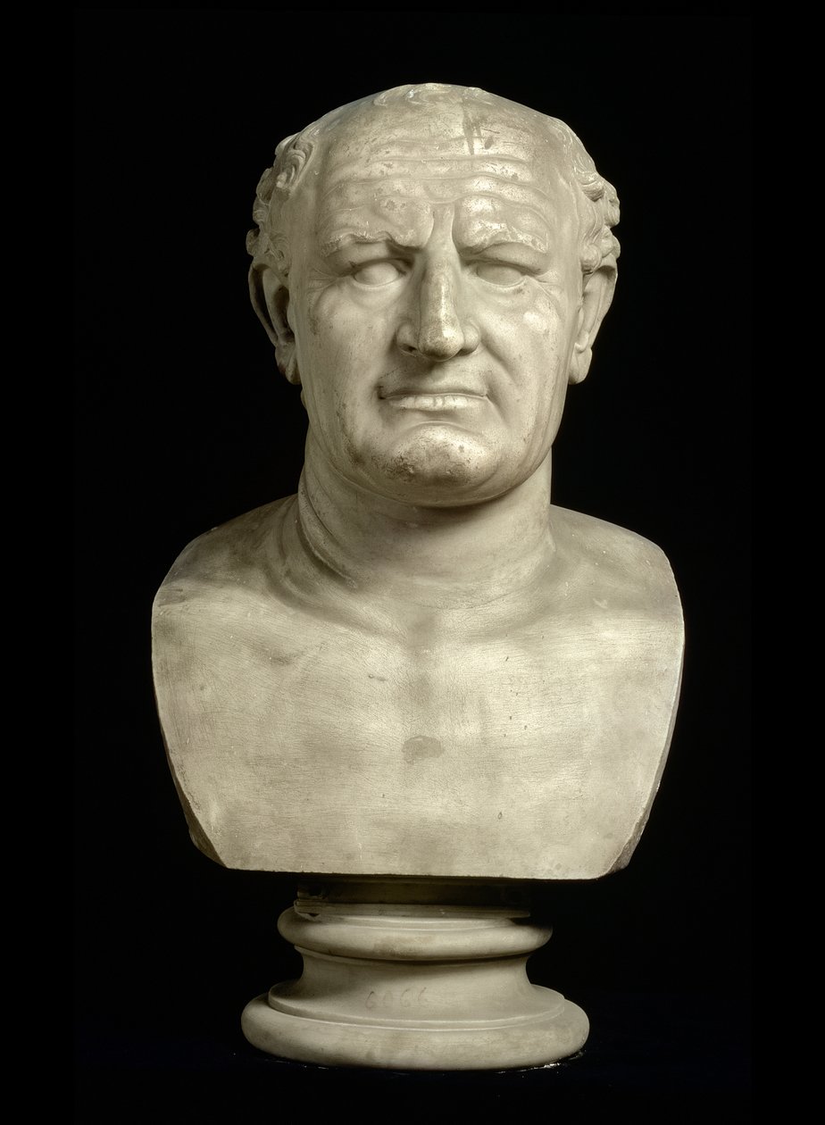 Vespasianus császár mellszobra (Titus Flavius Vespasianus) (9-79) alkotó: Unbekannt