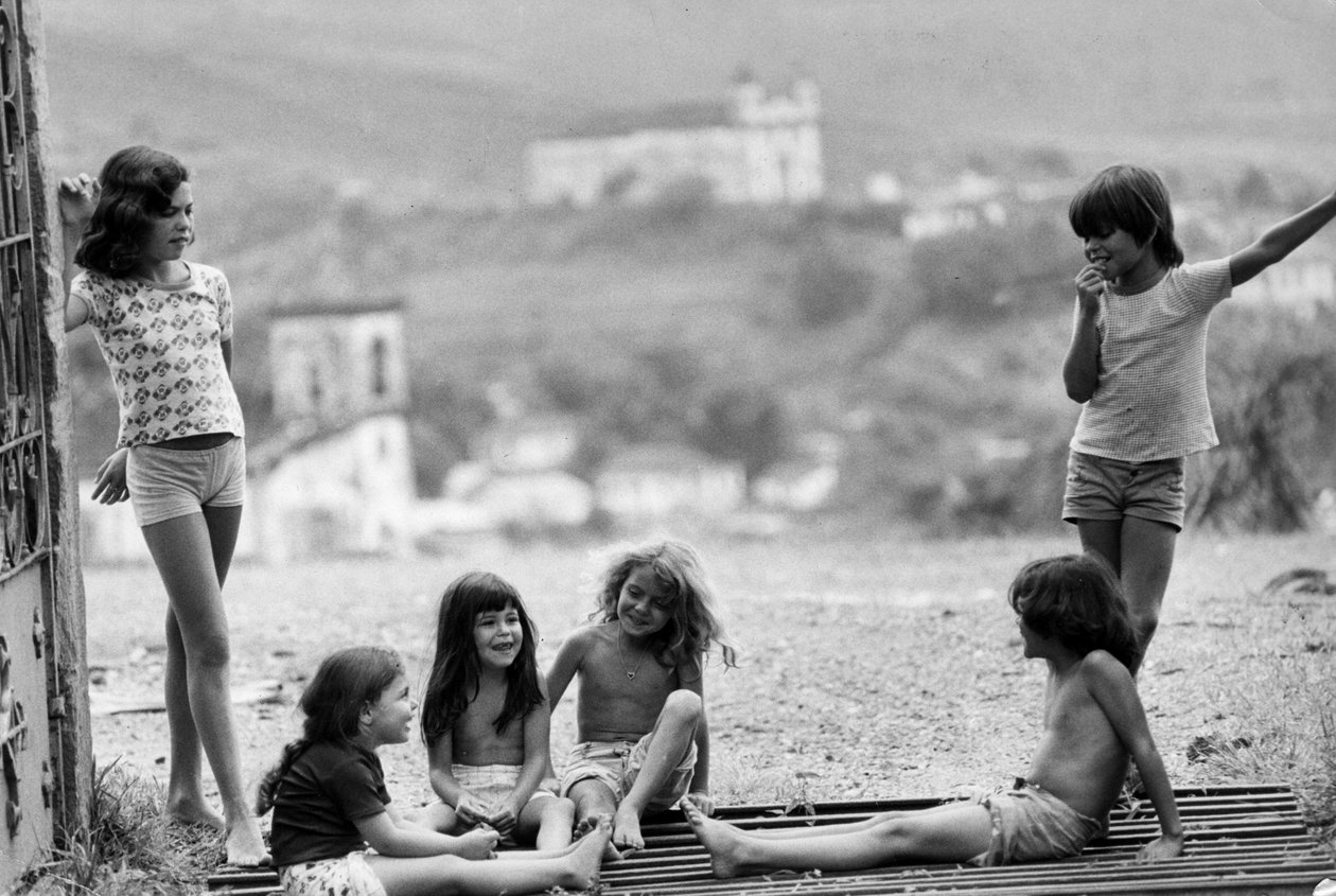 Minas Gerais állam gyermekei Brazíliában. 1980-as évek. alkotó: Unbekannt