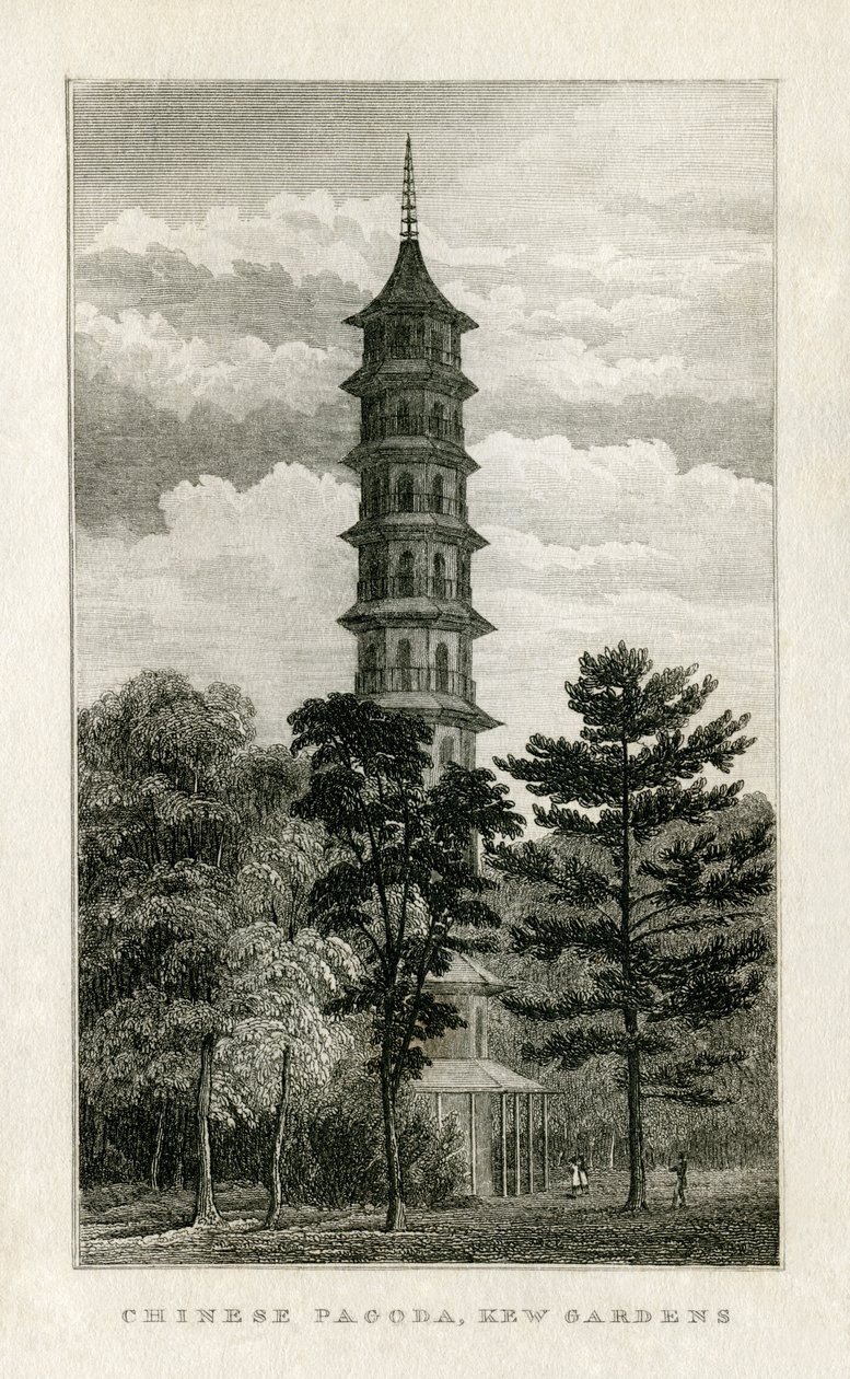 Kínai pagoda, Kew Gardens alkotó: Unbekannt