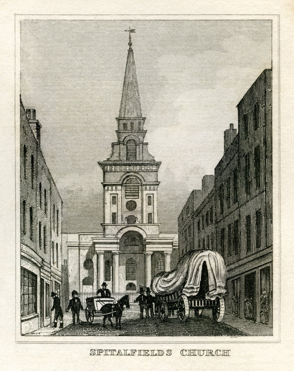 Christchurch Spitalfields alkotó: Unbekannt
