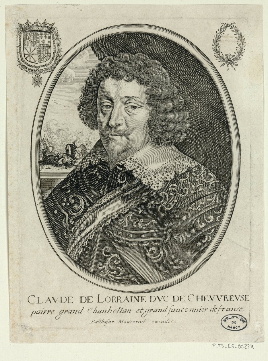 Claude de Lorraine, Cheuvreuse hercege alkotó: Unbekannter Künstler