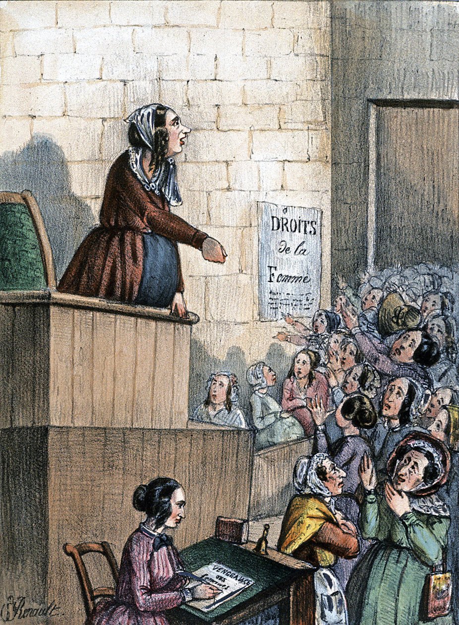Konferencia a nők jogairól alkotó: Unbekannter Künstler