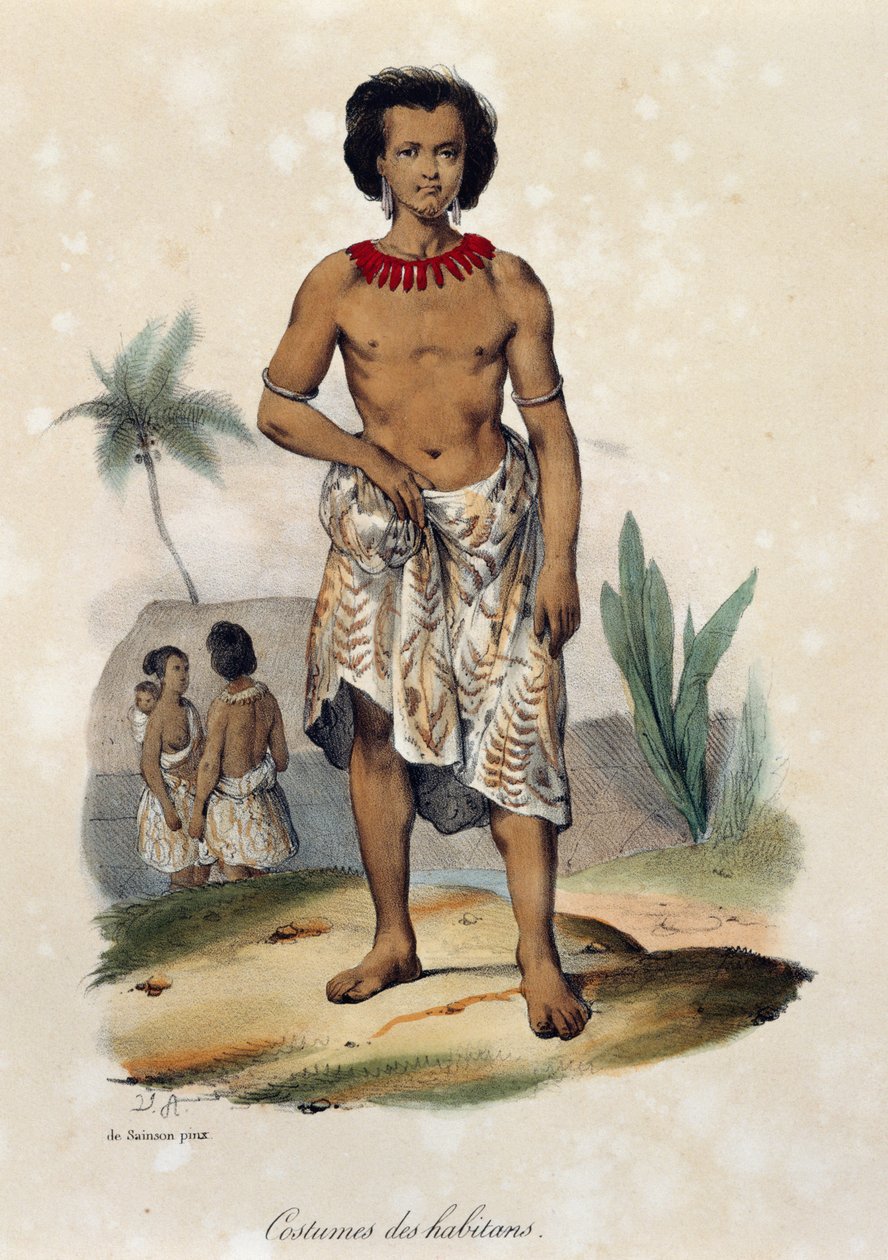 Tonga-Tabou jelmezei alkotó: William M. Timlin