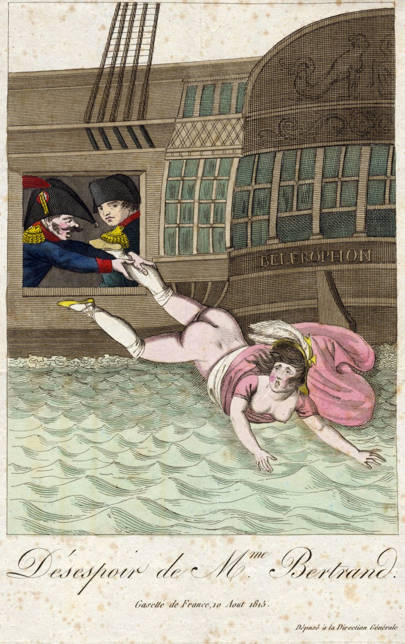 BERTRAND NÉ kétségbeesése 1815 (metszet) alkotó: Unbekannter Künstler