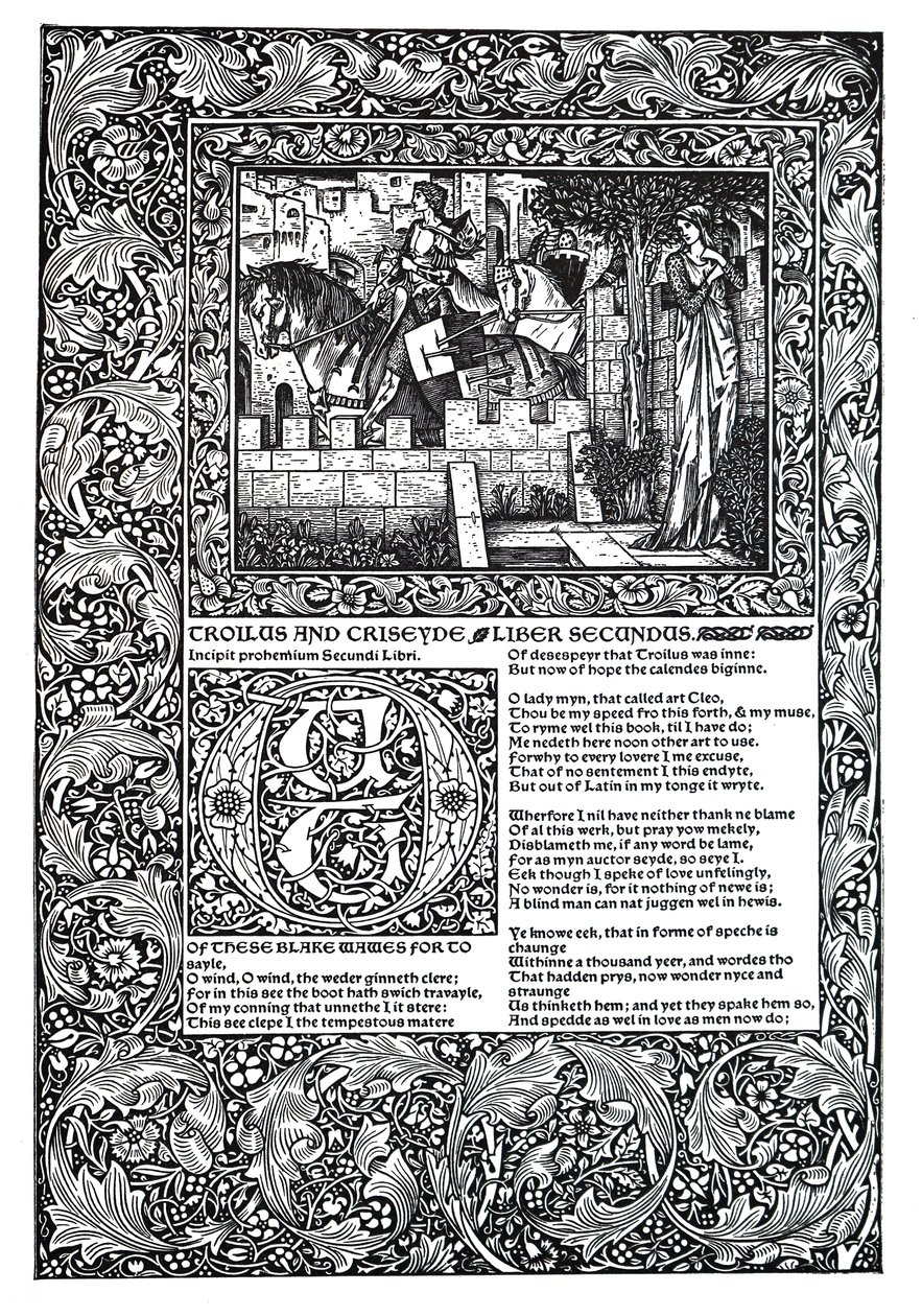 Geoffrey Chaucer díszítőverse alkotó: Unbekannt