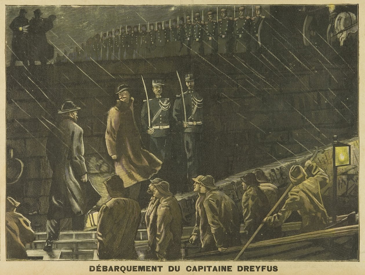 Dreyfus partraszállás, 1899. július 9. alkotó: Unbekannt