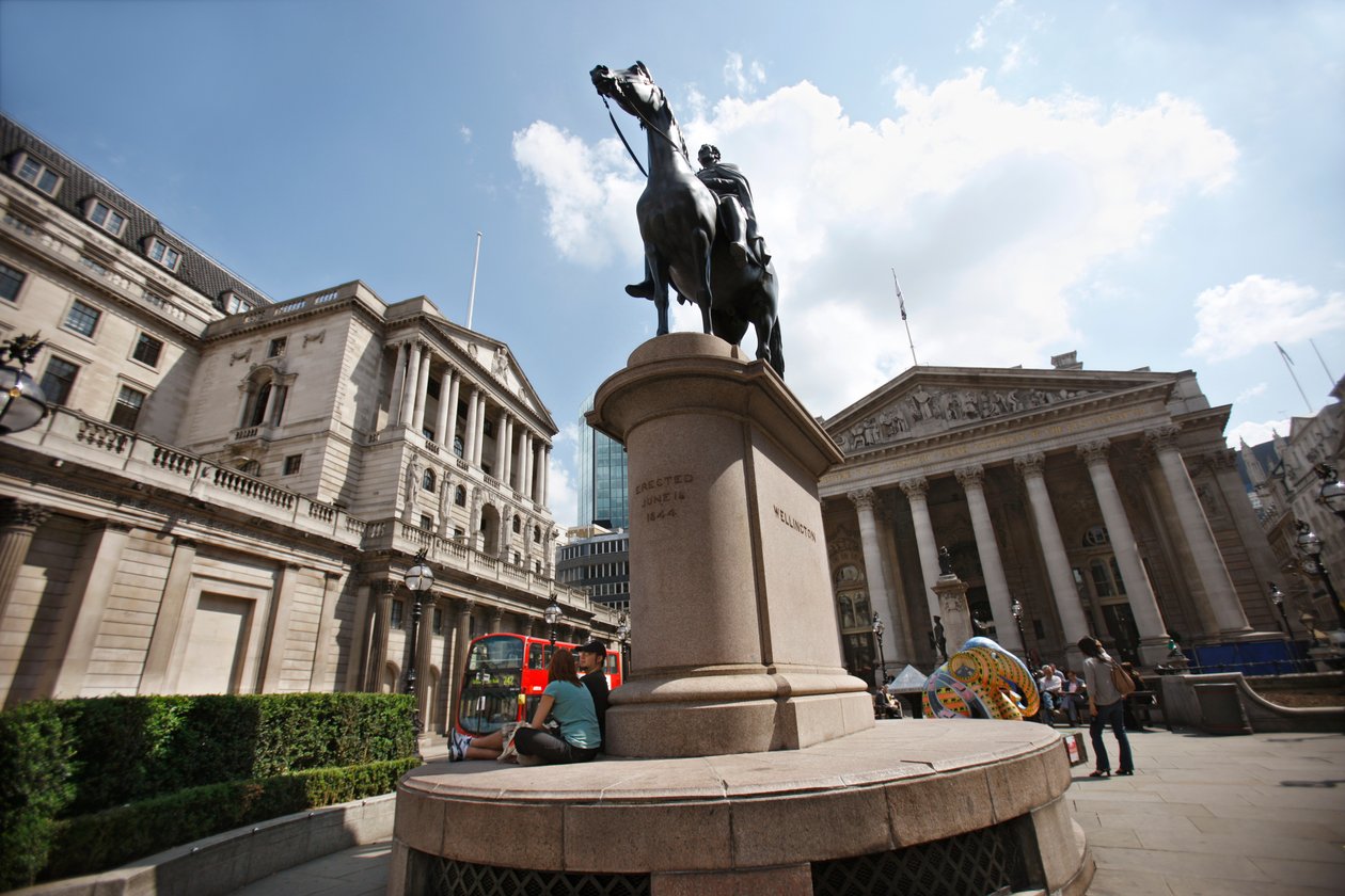 Wellington herceg szobra, Bank Junction, London (fotó) alkotó: Unbekannt