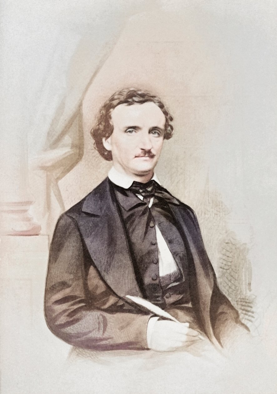Edgar Allen Poe. 19. század (fotó) alkotó: Alec Hunter