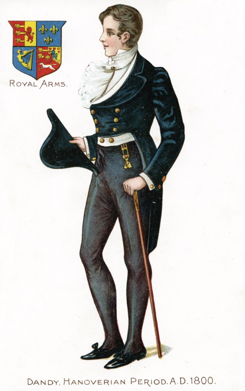 English dandy 1800 alkotó: Unbekannter Künstler