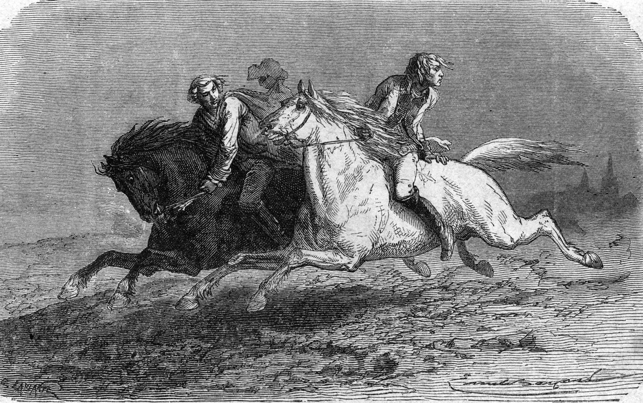 Frederic de Trenck menekülése a lengyelországi Glatz erődből (1746) alkotó: Unbekannter Künstler