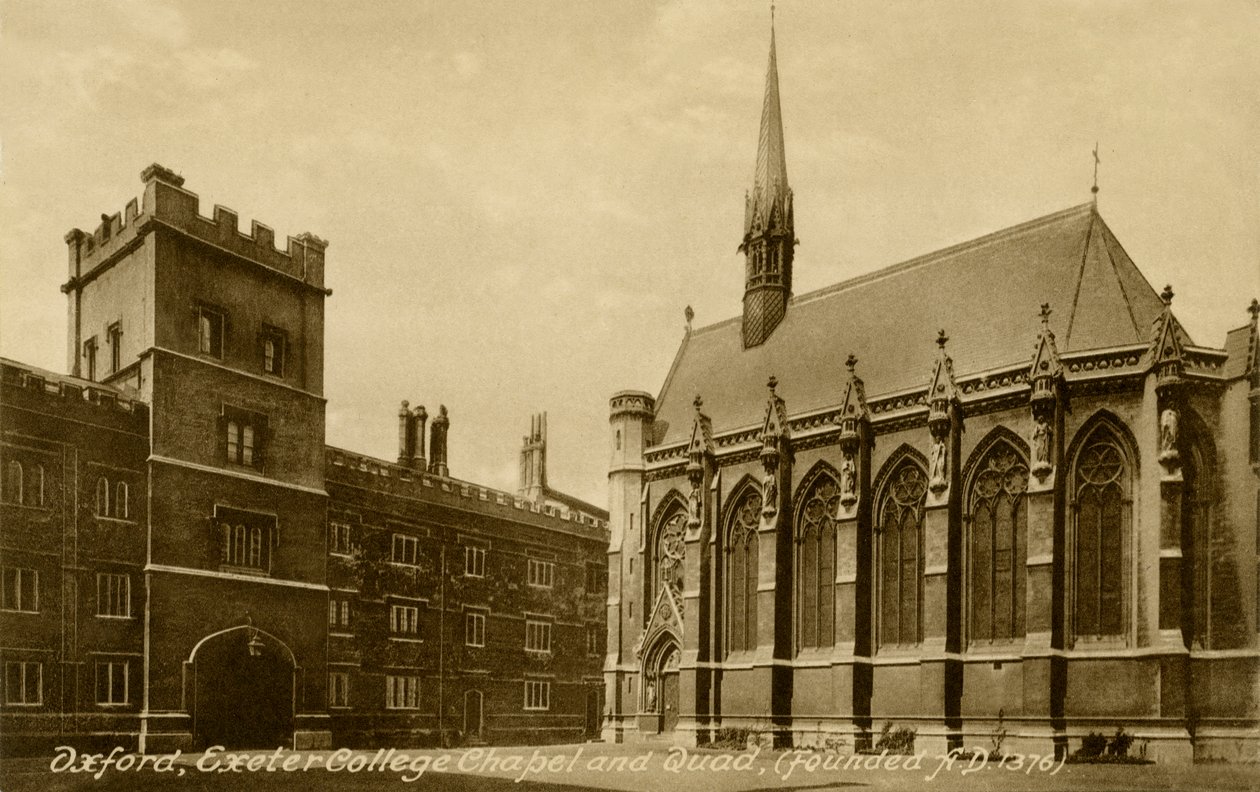 Exeter College, Oxford alkotó: Unbekannter Künstler
