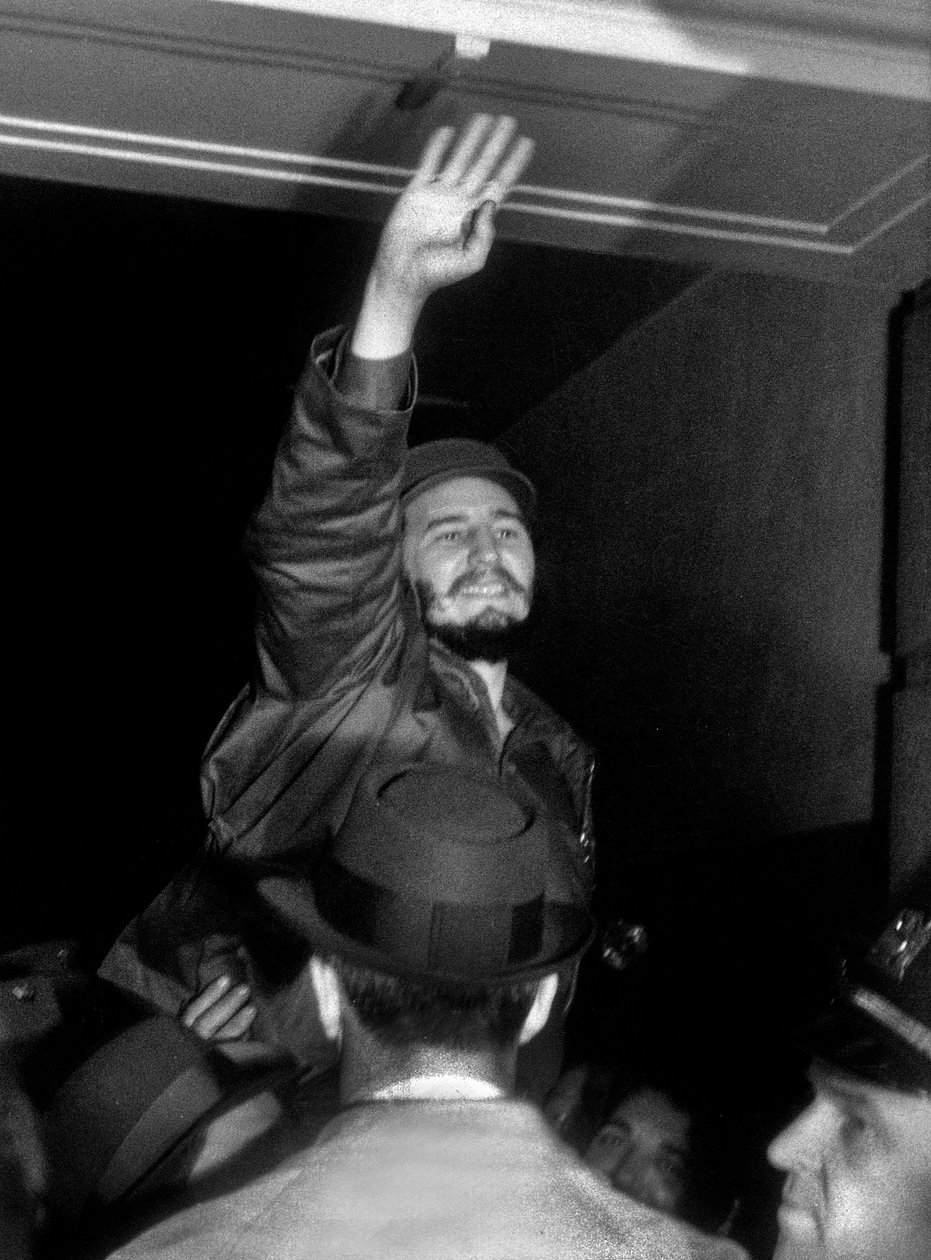 Fidel Castro New Yorkban 1959 áprilisában alkotó: Unbekannt