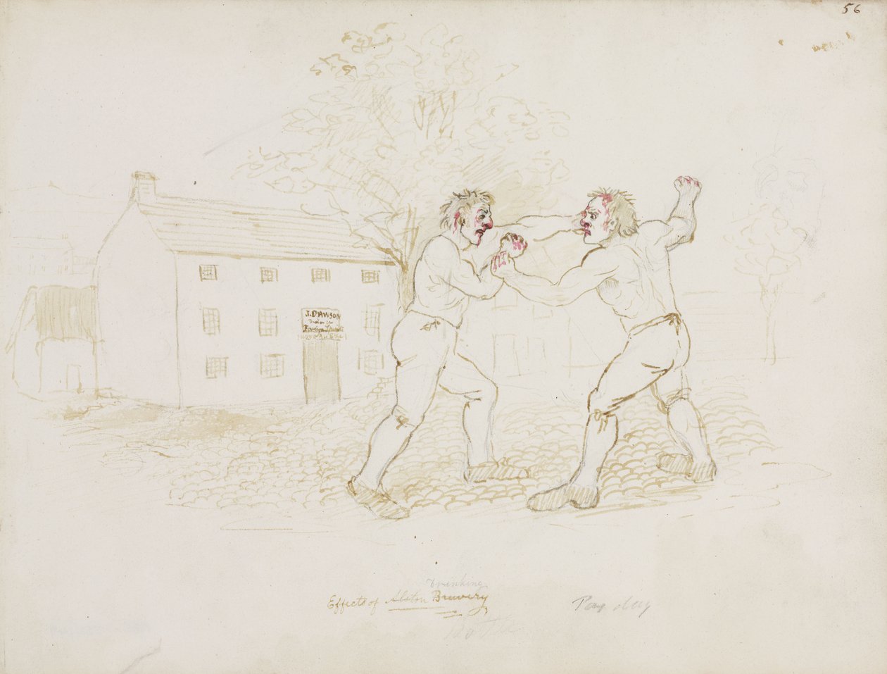 Fighting, Northumberland, 1805-1820 alkotó: Unbekannt
