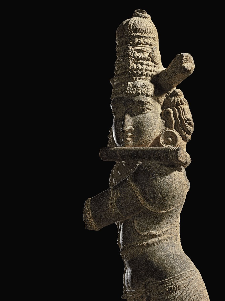Venugopala figurája, Dél-India, késő Chola / korai Vijayanagar időszak, 13. század vége / 14. század eleje alkotó: Unbekannt