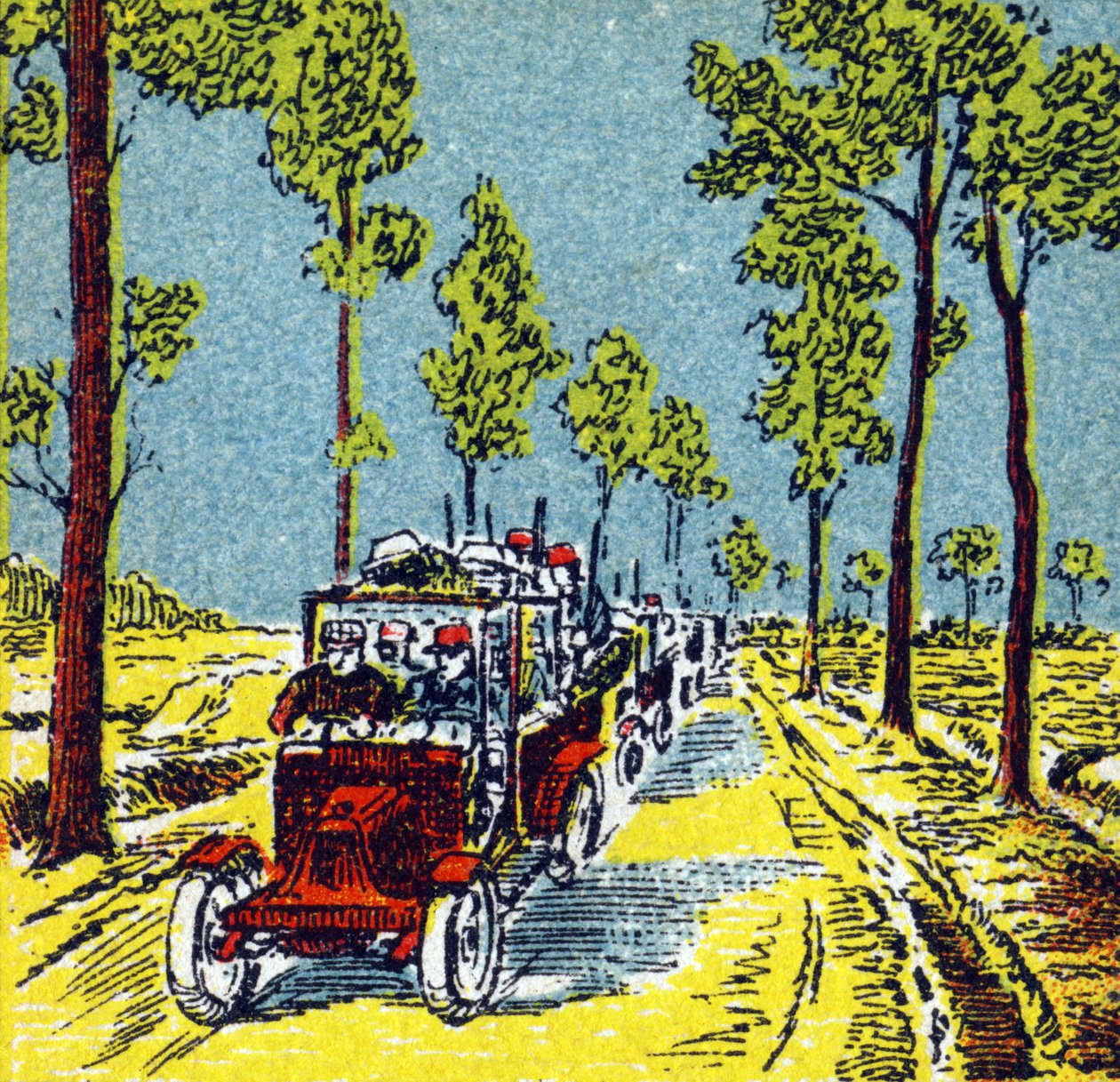 Első világháború 1914-1918: A marne-i csata szeptember 5. és 12. között alkotó: Unbekannt