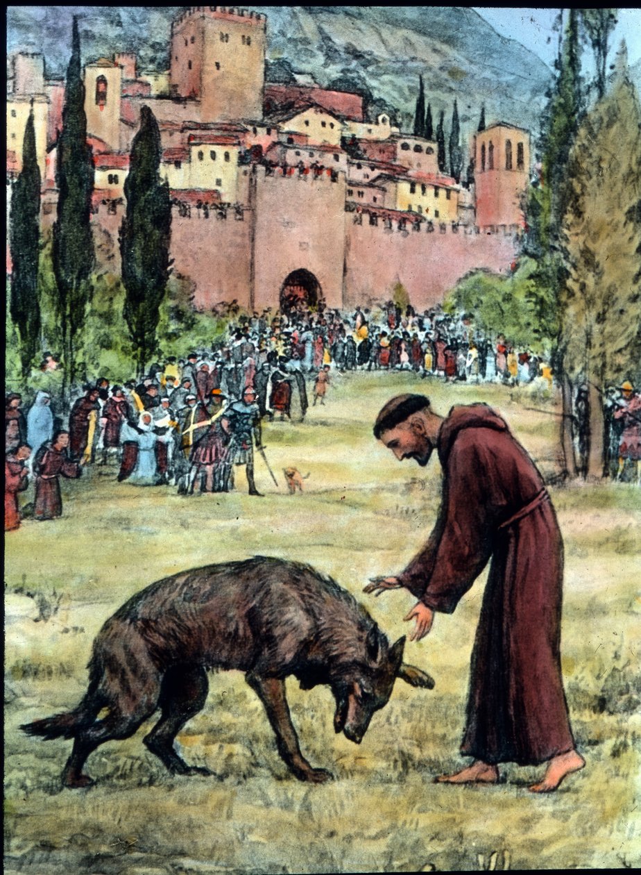 Francis and the Wolf alkotó: Unbekannter Künstler