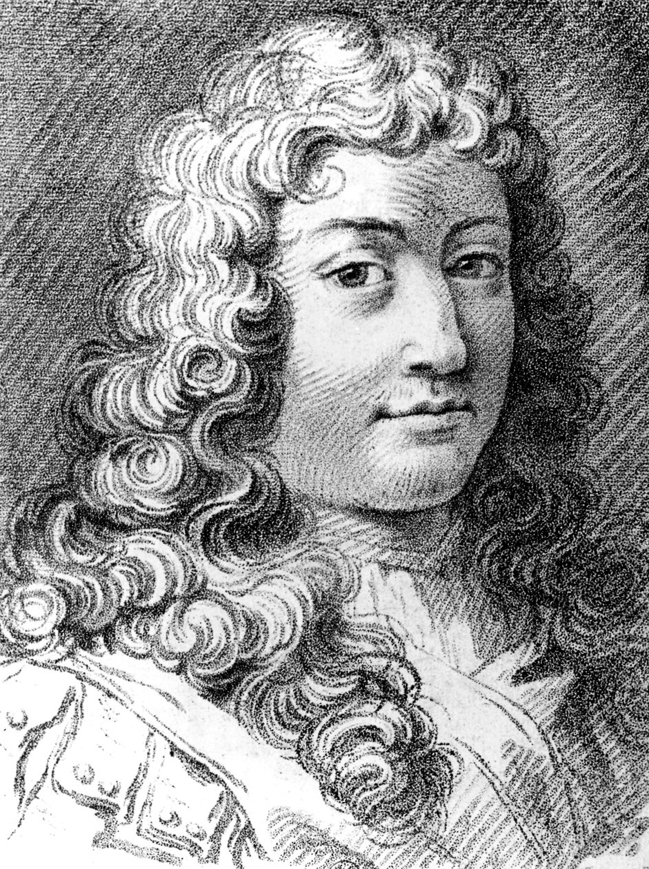Francois de La Rochefoucauld (1613-1680) francia író és moralista, metszet alkotó: Unbekannter Künstler