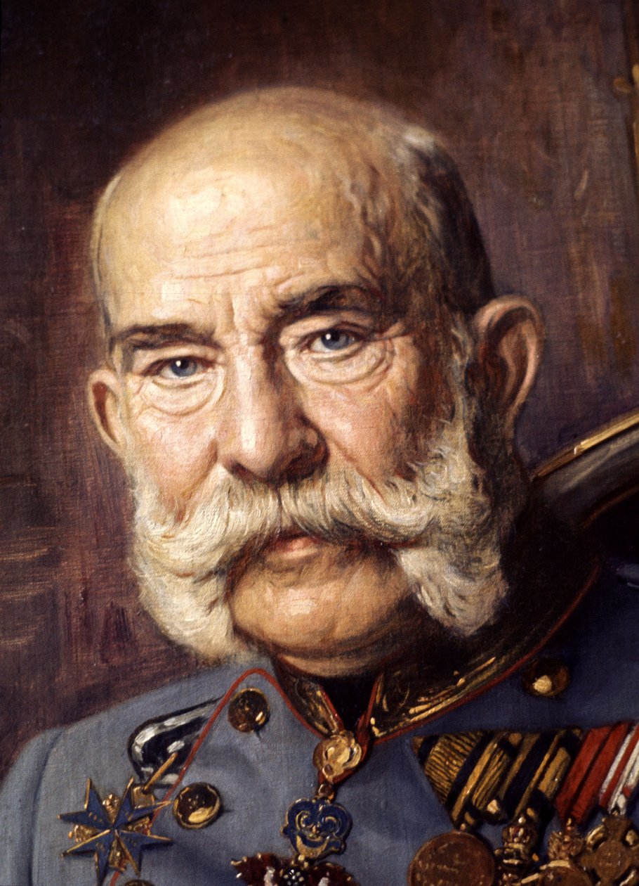 Habsburg Ferenc József, 1910 körül (illusztráció) alkotó: Unbekannter Künstler
