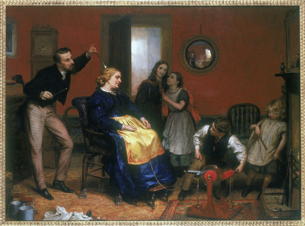 Általános, Kiegészítő Orvostudomány „A fejfájás gyógymódja”, 1860 alkotó: Unbekannter Künstler