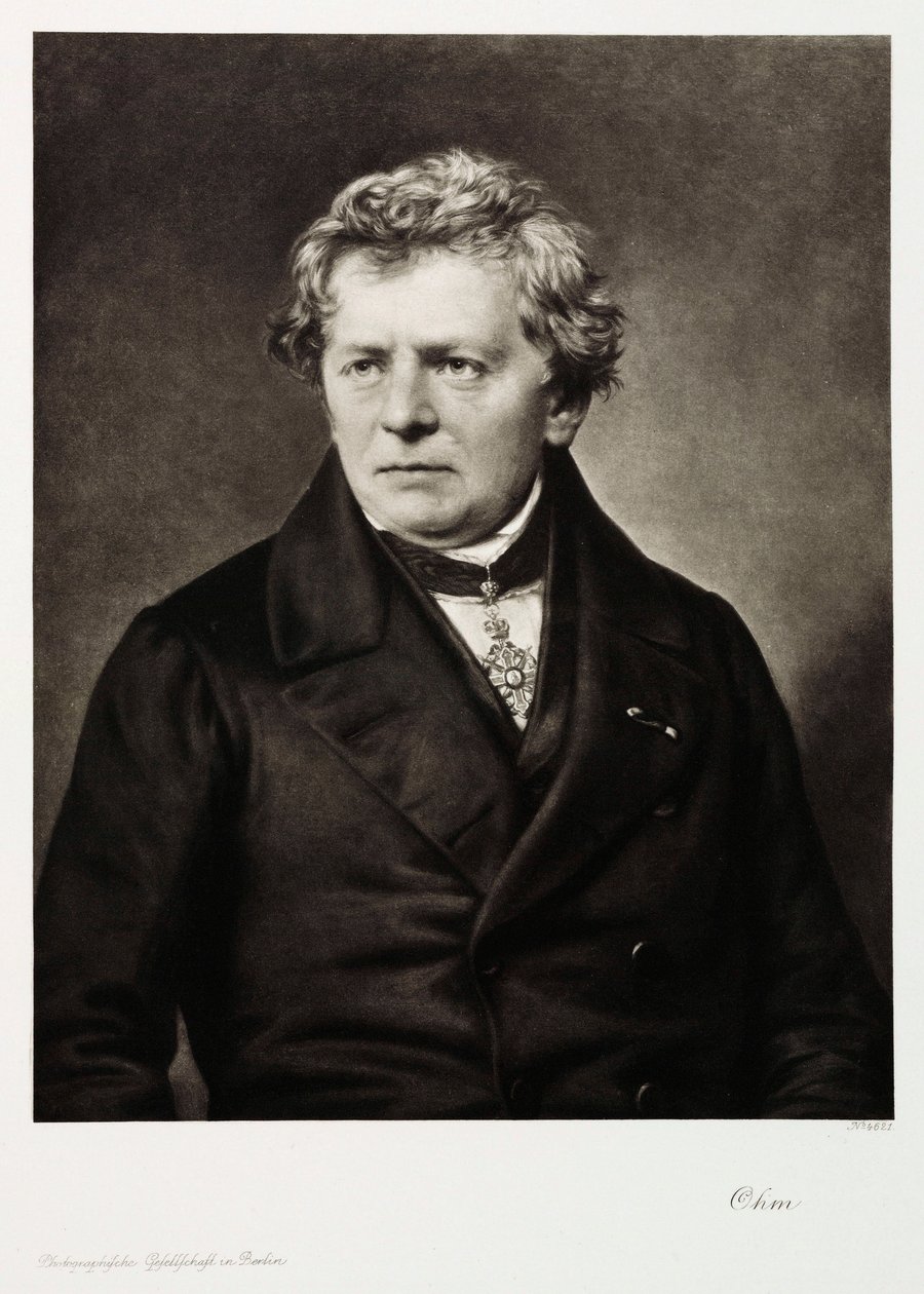 Georg Simon Ohm német fizikus, 1840 alkotó: Unbekannt