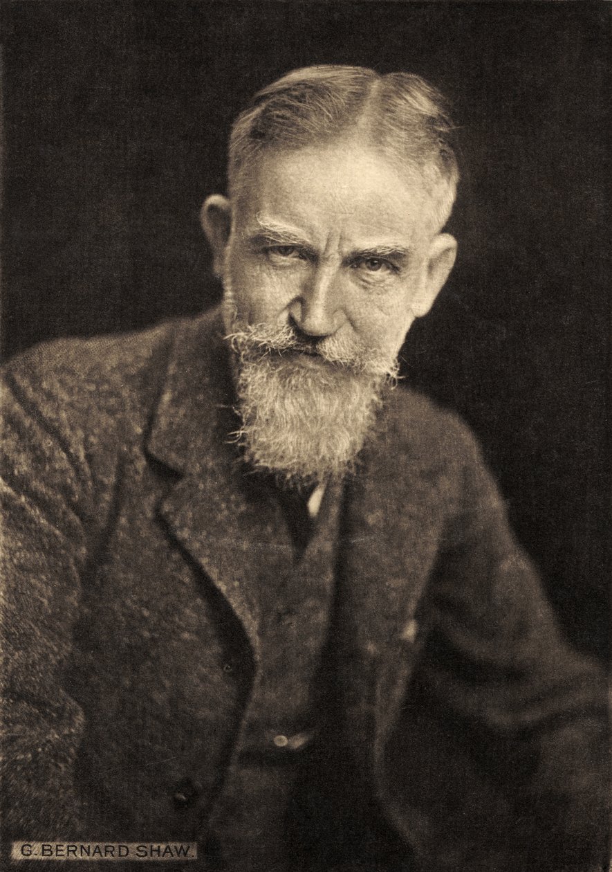 George Bernard Shaw - alkotó: Unbekannter Künstler