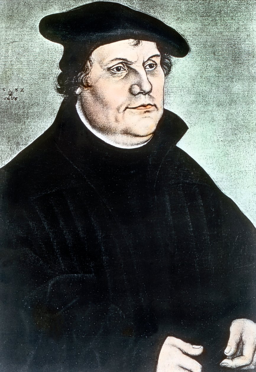 Luther Márton német vallásújító alkotó: Unbekannter Künstler