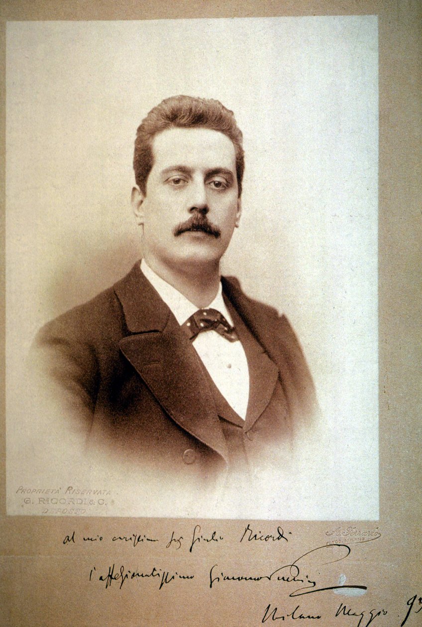 Giacomo Puccini (1858-1924) 1893-ban. alkotó: Unbekannt